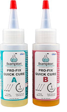 Brampton PRO-FIX Quick Cure Golf Epoxy, 5-Min Work Life, 1 Hour Full Cure, Extra