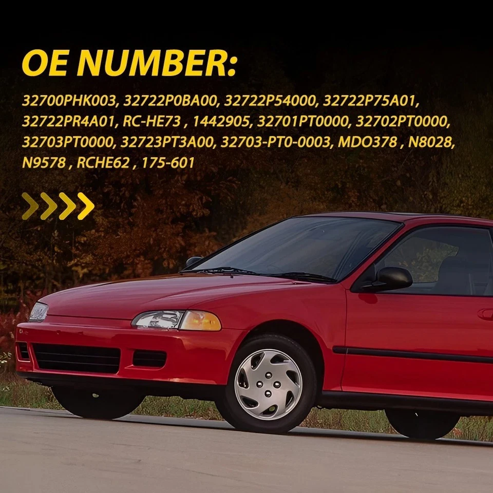 Fio de vela de ignição OEM compatível com HONDA CIVIC DEL SOL 92-00 EG EK EJ D15/D16 NÚCLEO ESPIRAL - Imagem 3 de 4