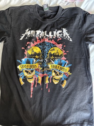 Vintage 1992 Metallica & Guns N’ Roses Tour T-Shirt L – Rare