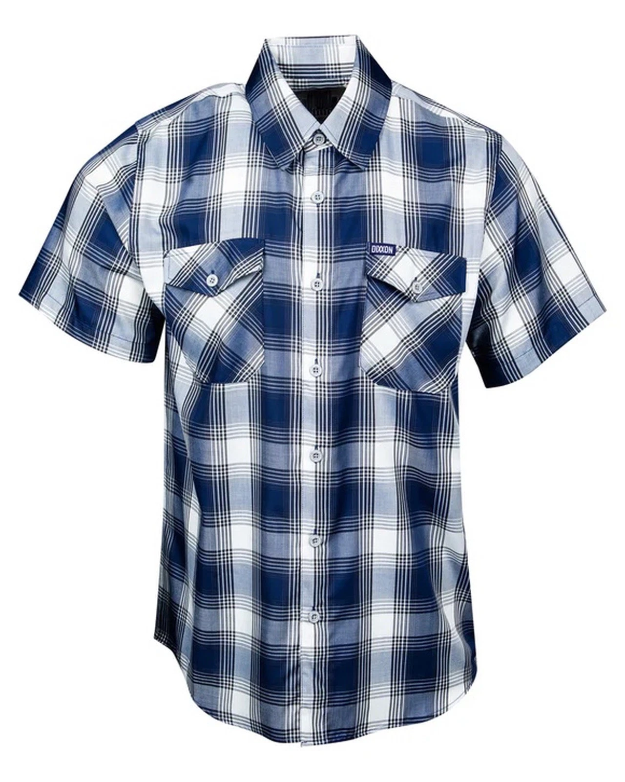 Dixxon Flannel Belmont Bamboo Short Sleeve Button Up - Navy Check - XS - 2XL
Opens in a new window o
