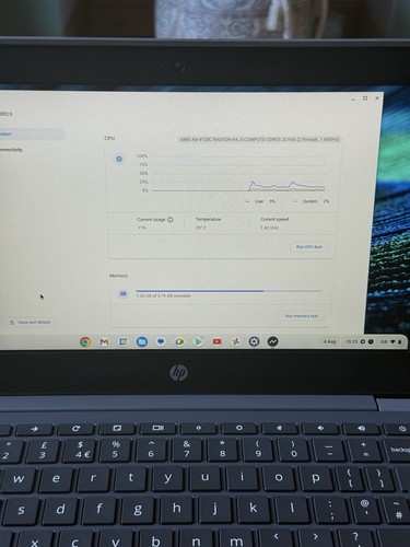 HP Chromebook 11 G8 EE - 4GB RAM 32GB Storage - Grey Tested Working USB C - Picture 8 of 22