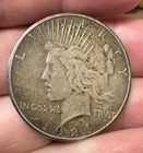 1924 S United States Liberty Peace Silver Dollar -  90% Silver -  $1 Dollar Coin