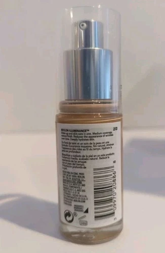 Base para el cuidado de la piel Revlon Illuminance 213 Light Natural 1 oz. - NUEVO - Imagen 3 de 3