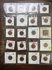 1918 - 1937 Penny Sheet (20) Coins - As Shown See Photos