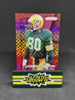 2014 Panini Prizm James Lofton Red Power Prizm /125 Packers