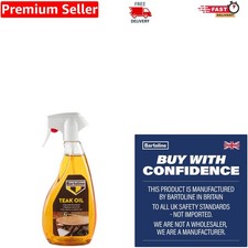 Teak Oil Trigger Spray 500ml – Nourishing Protection for Indoor & Outdoor Wood 25.98 per litre