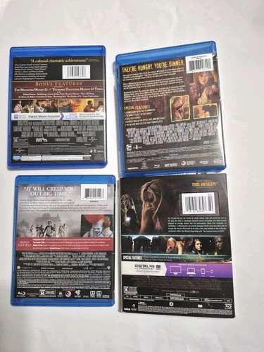 Horror Bluray Lot Scary Cult Feast Unrated Edition IT Us It Follows Slasher DVD - Picture 4 of 4