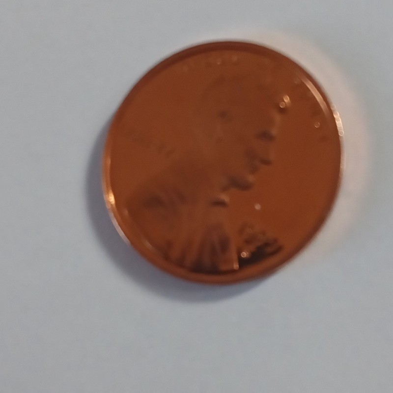 2001-P 1C RD Business Strike Lincoln Memorial Cent KM#201a Copper Plated Zinc