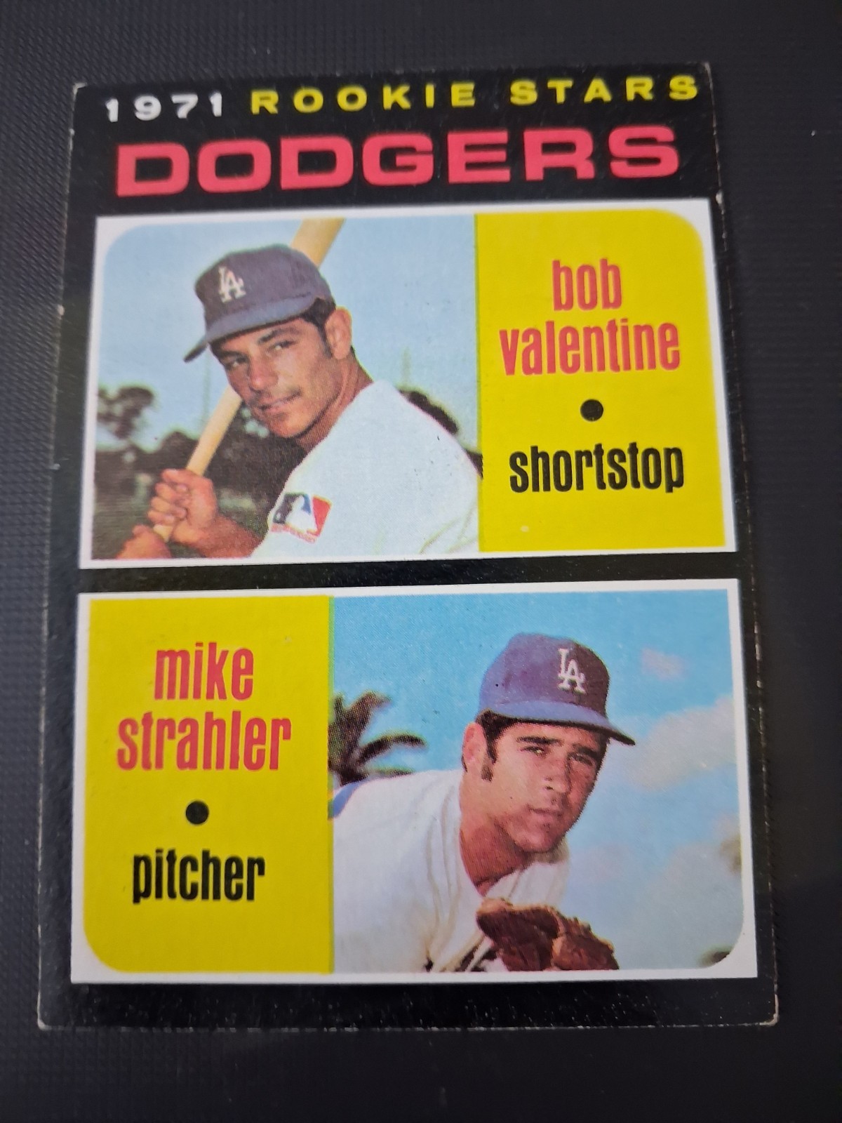 1971 Topps - 1971 Rookie Stars Bobby Valentine, Mike Strahler #188 (RC)