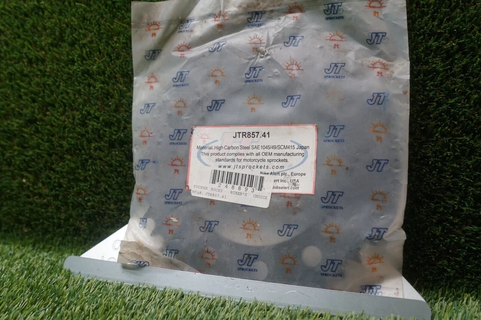 Piñón trasero de acero JT 41T 520 para Yamaha V Star 250 (2008-2020) JTR857.41 Foto 2 de 2