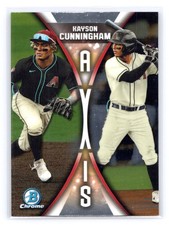 2025 Bowman Draft #A-8 Kayson Cunningham Axis