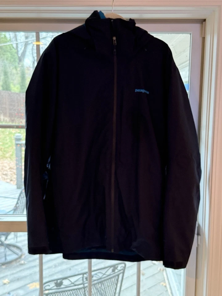 Patagonia Men's 3-in-1 Snowshot Jacket Recco H2No Dark Blue Size XL - Image 2 of 4