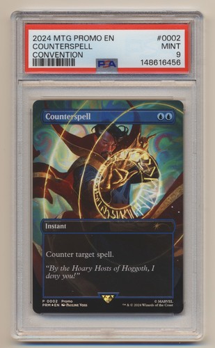 PSA 9 MTG Magic The Gathering Promo FOIL Dr. Strange Counterspell MINT Condition