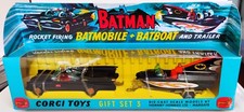 NUOVO Corgi Batman BATMOBILE e BATBOAT set regalo 3 di Corgi Model Club