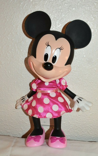 talking minnie mouse plush