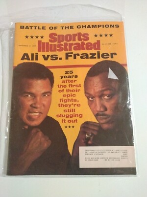 ALI vs FRAZIER - Sports Illustrated - 25 Years - September 30, 1996 -  Very Good
