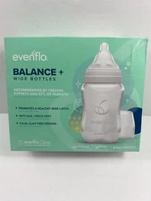 Evenflo Baby 3-Pack Baby Bottles - white, one size