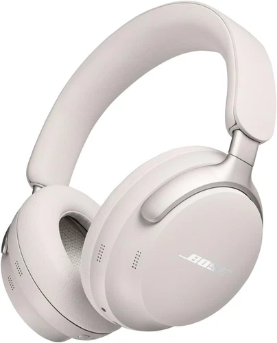 Bose - QuietComfort Ultra Wireless Noise Canceling Over-the-Ear Headphones White