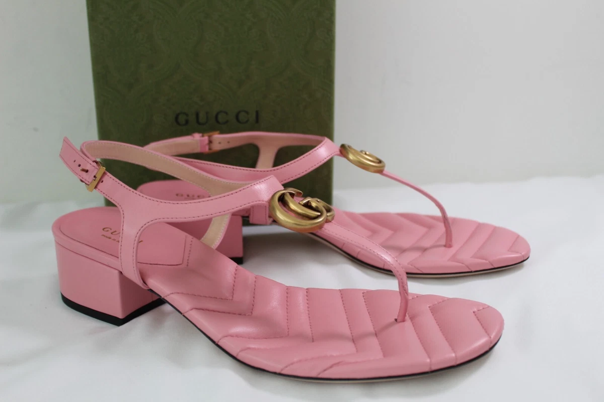 Gucci pink hotsell marmont shoes