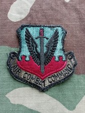 Air Force Abzeichen Patch gebrauchter Zustand für die Woodland Combat Uniform 