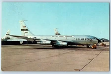US Air Force Postcard C-135 Stratolifter First Jet Aircraft Military Airlift