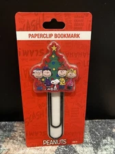 Charlie Brown Christmas Peanuts Snoopy Paperclip Bookmark