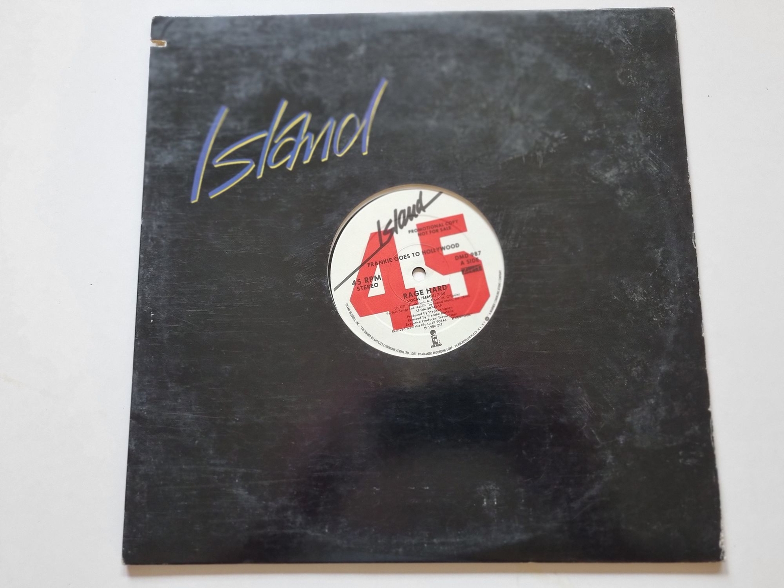 Frankie goes to Hollywood - Rage hard US 12'' PROMO Vinyl  FREDDIE BASTONE MIX