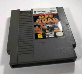 Juego de Carreras Retro Super Off Road (Nintendo NES) Vintage A&ntilde;os 90 Probado Funcionando  