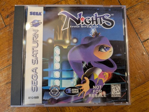 Nights Into Dreams Sega Saturn NTSC-U 3D Control Pad Bundle Complete Mint - Picture 7 of 9