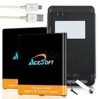2x 3700mAh Battery Charger Cable for Samsung Galaxy J2 Core Sm-J260M J260F Phone