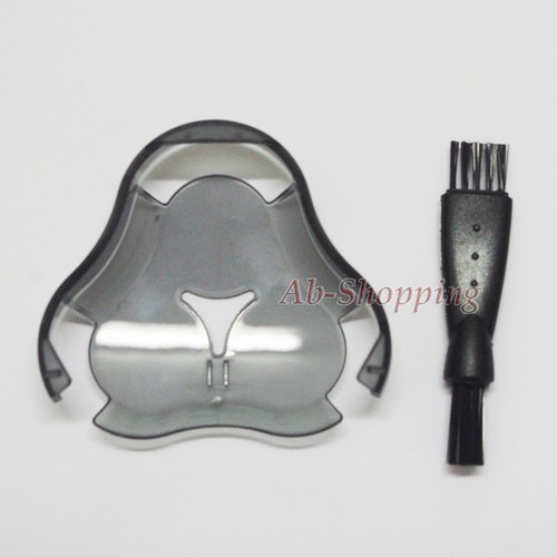 Philips Norelco shaver head protection cap guard + Cleaning brush RQ12