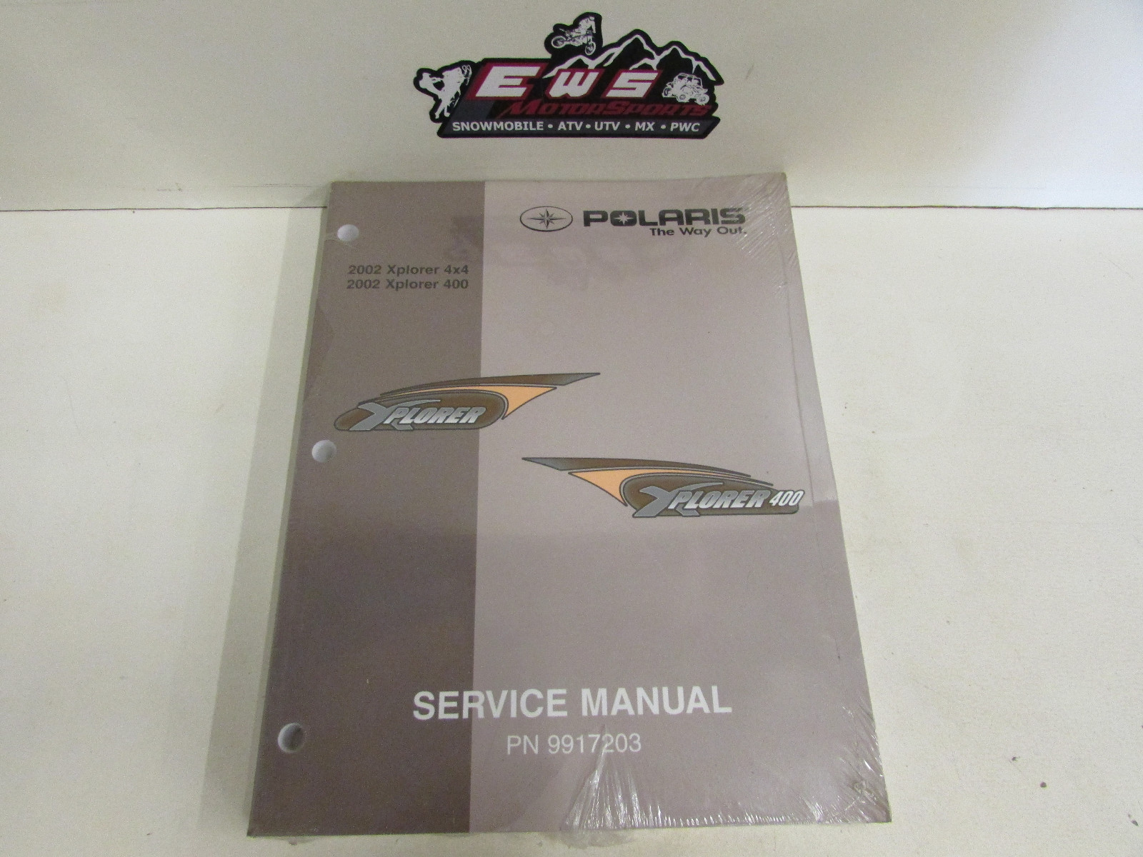 Buy OEM 2002 Polaris Xplorer 400 4x4 Service Manual 9917203 online | eBay