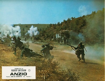 Anzio ORIGINAL AH-Foto Mitchum / Falk / Ryan KLASSE