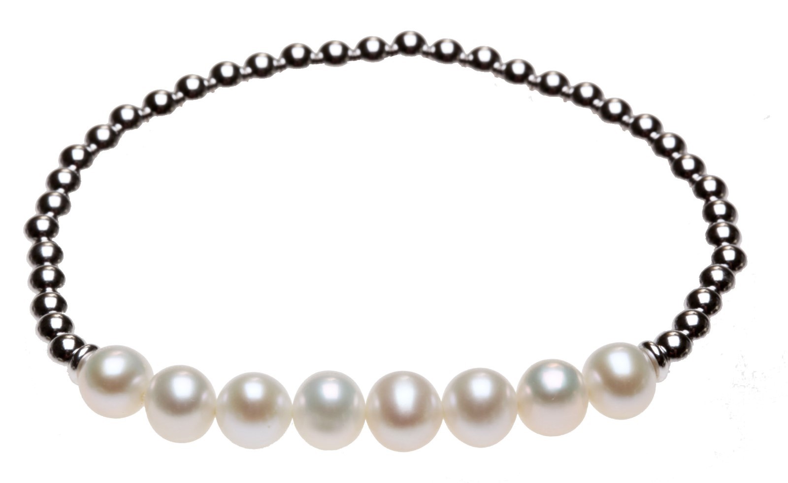Honora Freshwater Pearl & Bead Stretch Bracelet - 7