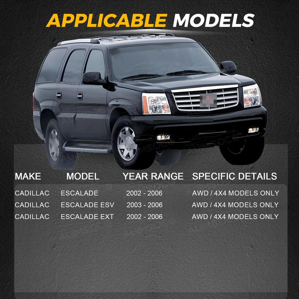 Unidade con Rodamientos Delanteros Completo para For 2002-2006 Cadillac Escalade - Image 3 of 4