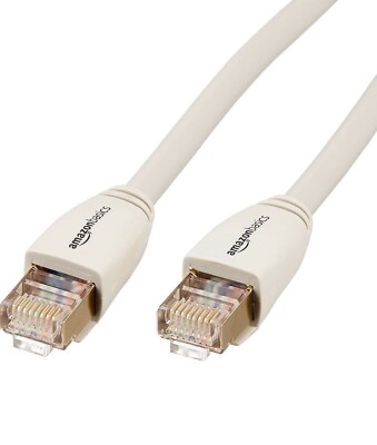 RJ45 Cat-7 Ethernet Patchkabel, grau, 4,6 Meter