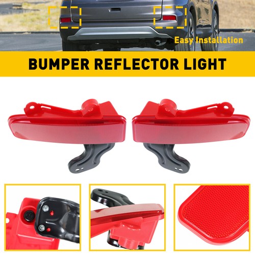 Left/Right Side Rear Bumper Reflector Lights Tail Lamp For Honda CRV 2015 2016 - Picture 17 of 27