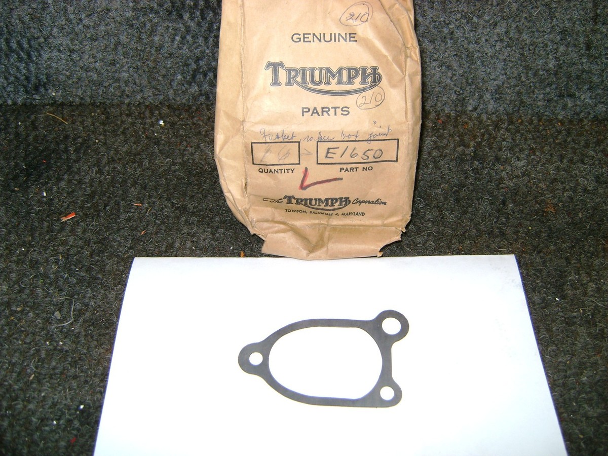 NOS OEM TRIUMPH ROCKER BOX GASKET PRE-UNIT 5T 6T T100 T110 TR5