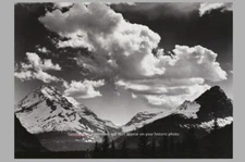 Ansel Adams Glacier National Park PHOTO Art Print 5x7 1942