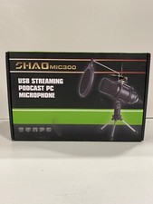 SHAO Mic300 USB Streaming Podcast PC Microphone