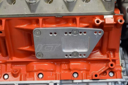 ICT Billet SBC Vehicle to LS Engine - Motor Mount Adapter Plate - Universal Swap - Picture 4 of 6