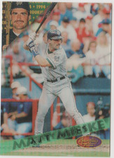 1994 PINNACLE SPORTSFLICS MATT MIESKE #89