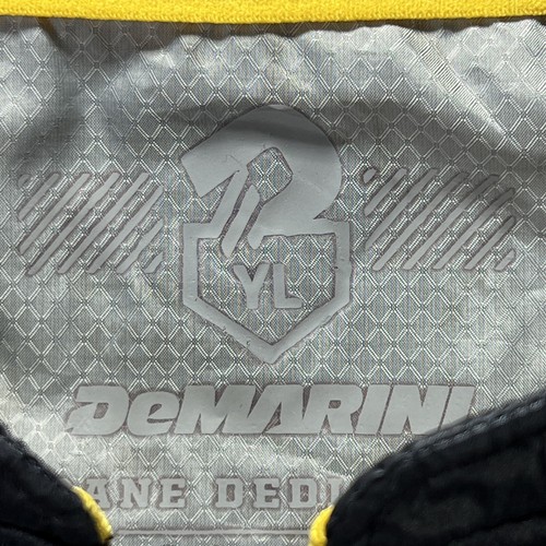 Demarini Neu mit Etikett Baseball BP Jacke ohne Scharnier Jugendliche Größe YL Stahl schwarz Seitenreißverschluss neu - Bild 3 von 8