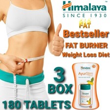 Ayurslim Himalaya OFFICIAL USA Himalaya 3 Box 180 Capsules Vegetarian Botanical