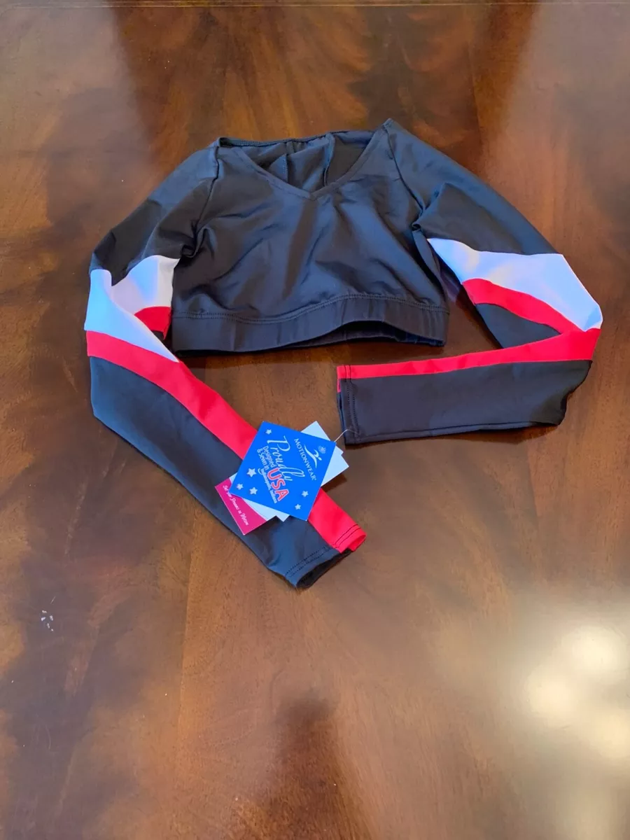 all star cheer crop top black red and white SA eBay