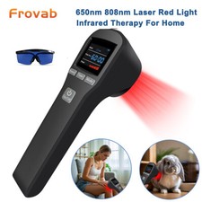 Frovab Cold Laser Therapy Red Light  Near Infrared Device for Body Pain Relief