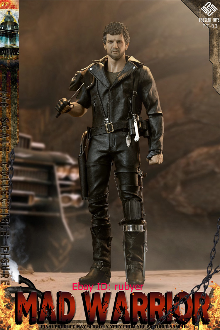 In Stock 1/6 PRESENT TOYS PT-sp33 Mad Max Mel Gibson 12
