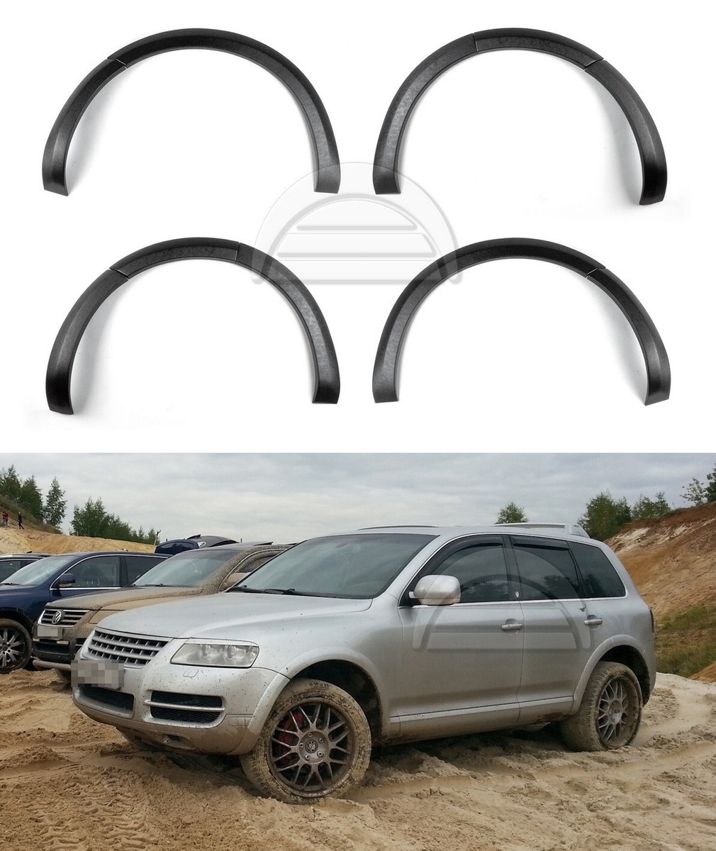 Fender flares for Volkswagen Touareg 1 GP 2002 - 2006 Wheel Arch Fender flares for Volkswagen Touareg 1 GP 2002 - 2006 Wheel Arch