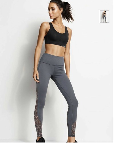 Gray Workout Casual Leggings VSX 