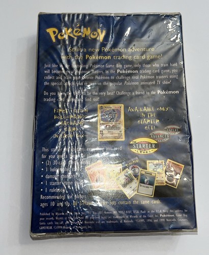 Pokemon 2 Player Starter Set NEW SEALED 1999 - Picture 3 of 7
